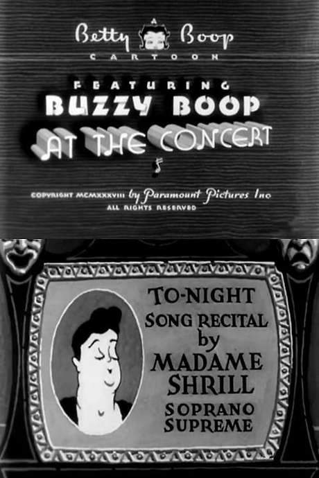 Buzzy Boop at the Concert